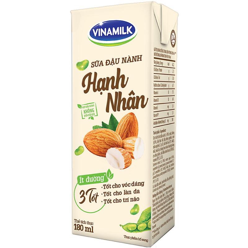 Sữa đậu nành Vinamilk hạt hạnh nhân