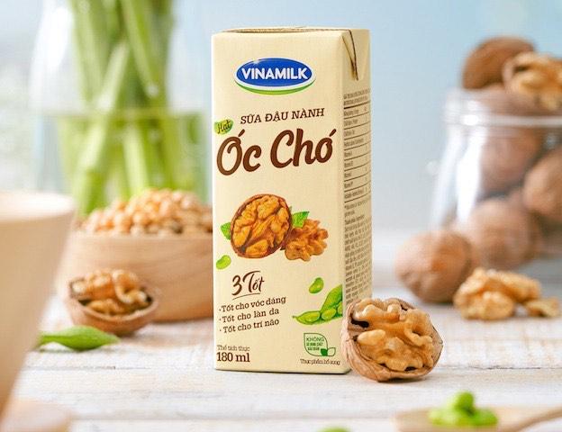 Sữa đậu nành Vinamilk hạt Óc chó