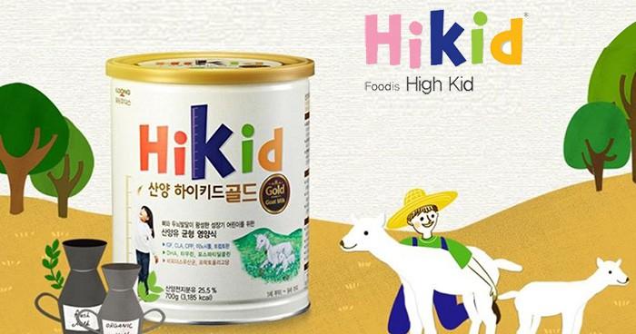Sữa dê Hikid