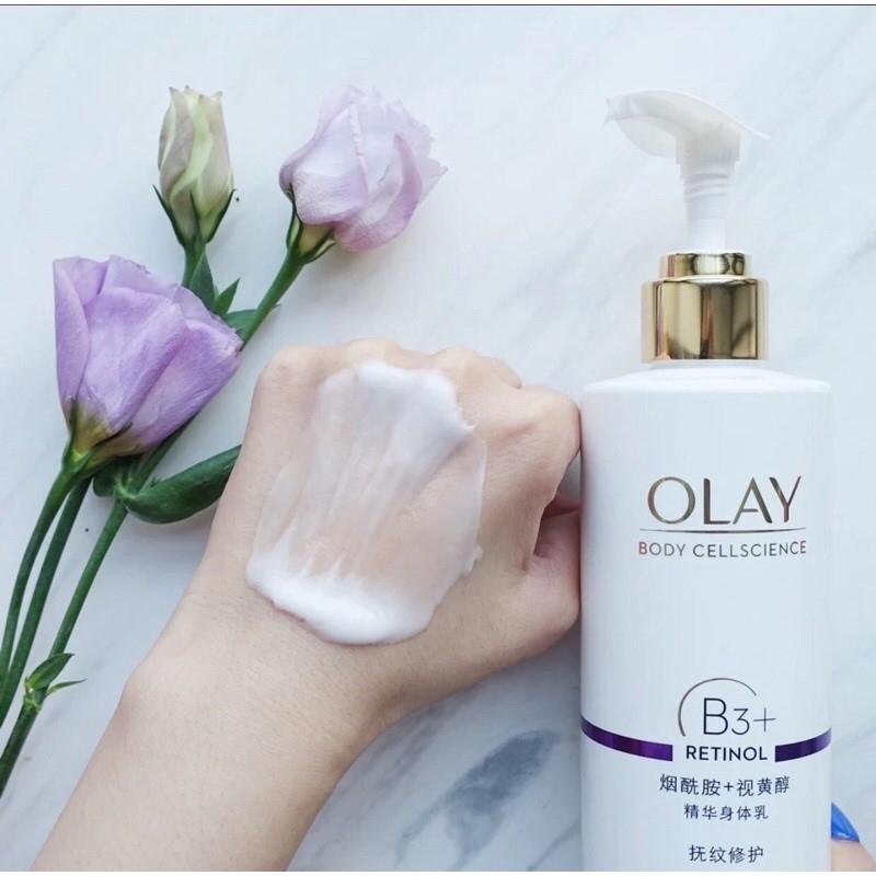 Sữa dưỡng thể body Olay B3 + Retinol Body Lotion