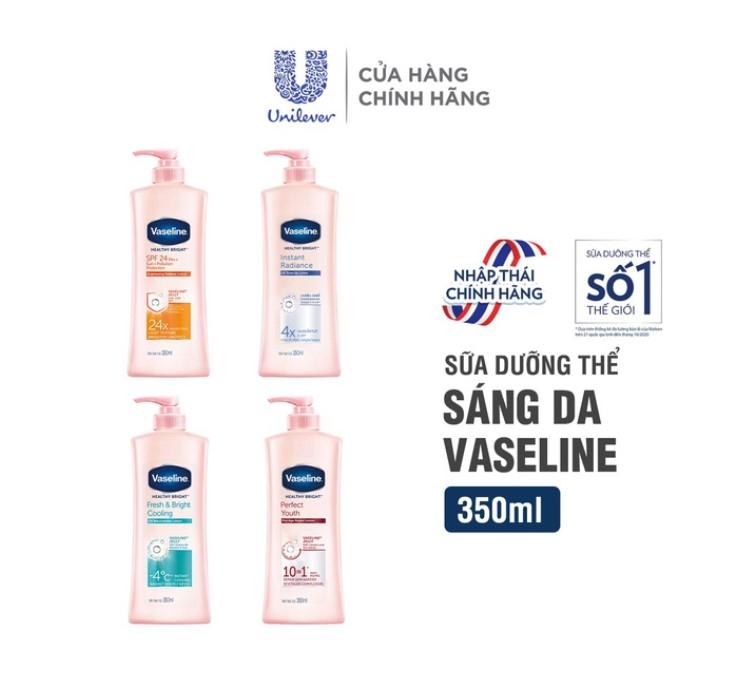 Sữa dưỡng thể Vaseline Healthy Bright Insta Radiance UV Tone-Up Lotion