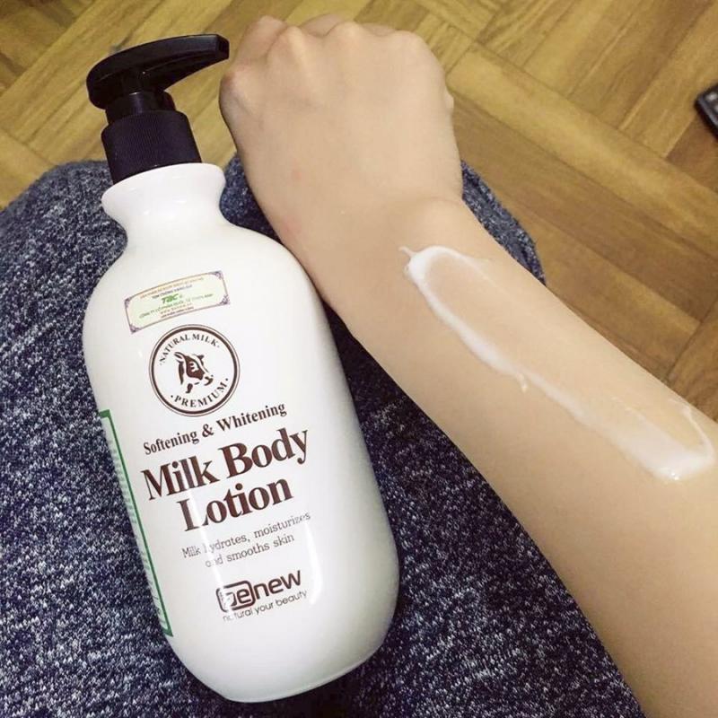 Sữa dưỡng thể trắng da toàn thân hàn quốc BENEW WHITENING BODY LOTION 450ml/ Chai