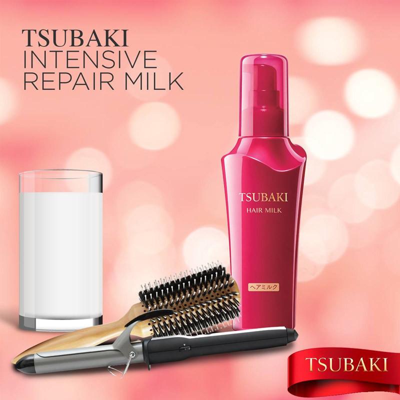 Sữa dưỡng tóc Tsubaki chống nắng và phục hồi hư tổn