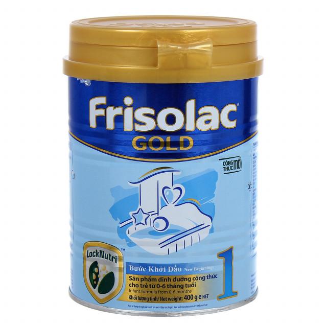 Sữa Frisolac Gold 1 400g (0 - 6 tháng)