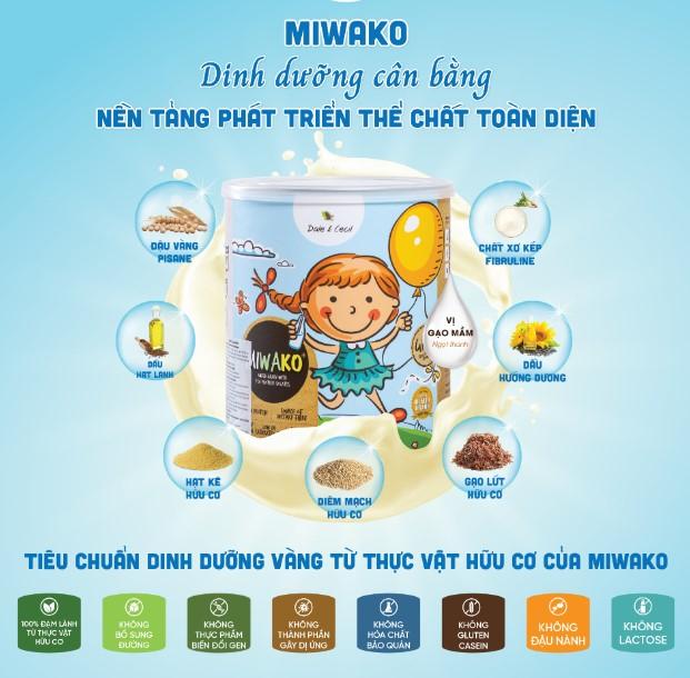 Sữa gạo Miwako