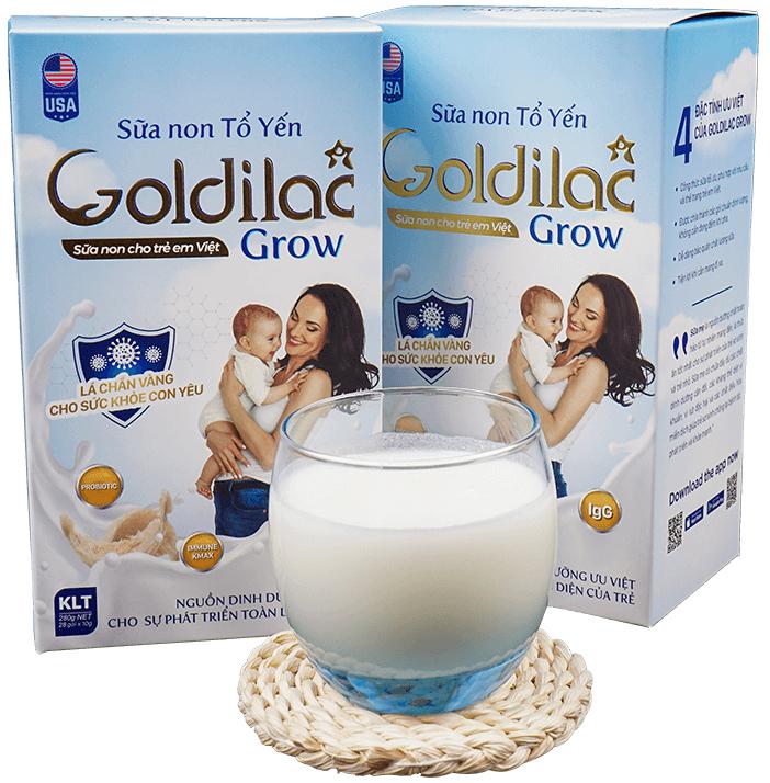 Sữa non tổ yến Goldilac Grow