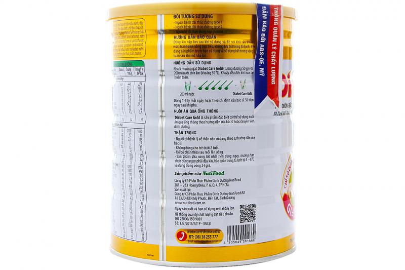 Sữa Nutifood Diabet Care Gold Nutifood