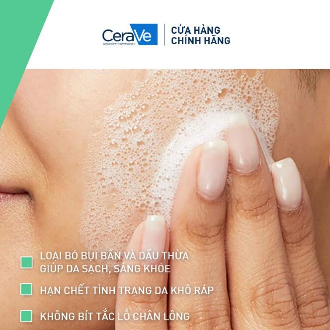 Sữa rửa mặt CeraVe Foaming Facial Cleanser