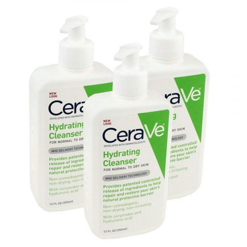 Sữa rửa mặt Cerave Hydrating Cleanser