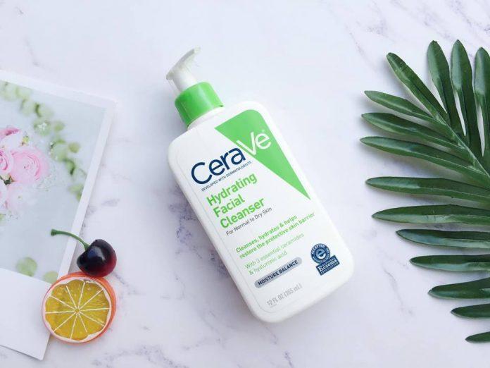 Sữa rửa mặt CeraVe Hydrating Cleanser dành cho da khô