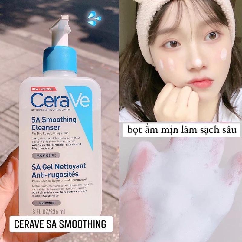 Sữa rửa mặt CeraVe SA Smoothing