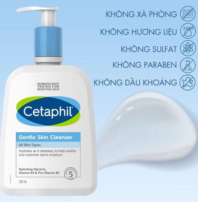 Sữa rửa mặt Cetaphil Gentle Skin Cleanser