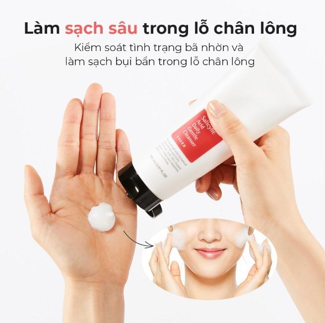 Sữa rửa mặt Cosrx Salicylic Axit 0.5%
