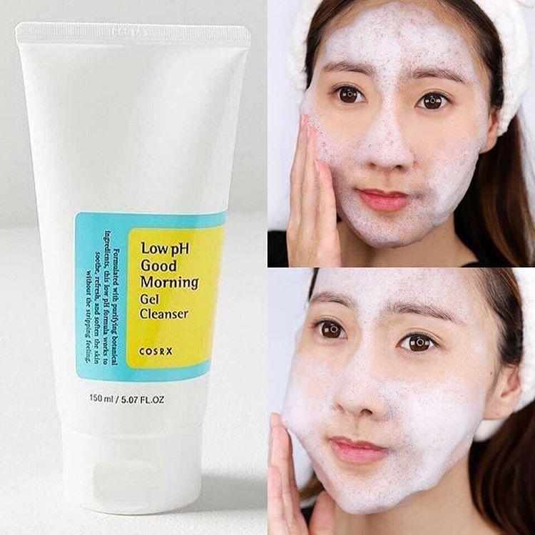 Sữa rửa mặt dạng Gel Cosrx Low pH Good Morning Gel Cleanser