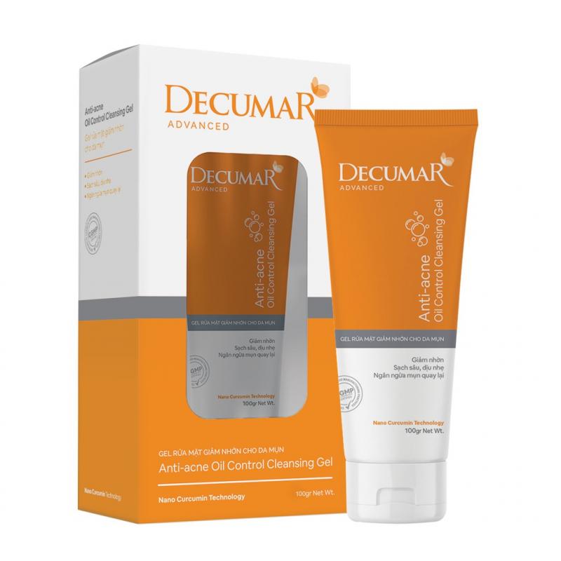 Sữa rửa mặt dạng gel Decumar Clean Advanced