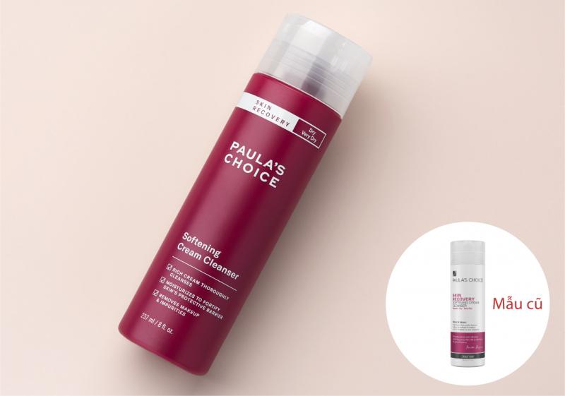 Sữa rửa mặt dành cho da khô phục hồi da và làm dịu Paula's Choice Skin Recovery Softening Cream Cleanser