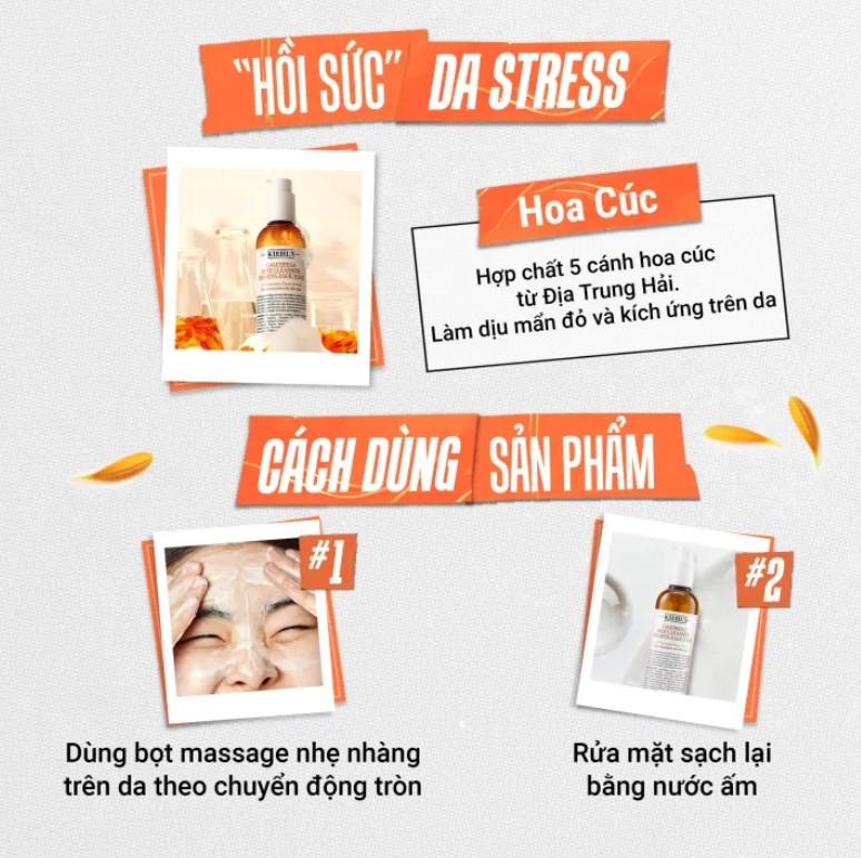 Sữa rửa mặt hoa cúc Calendula Deep Cleansing Foaming Face Wash