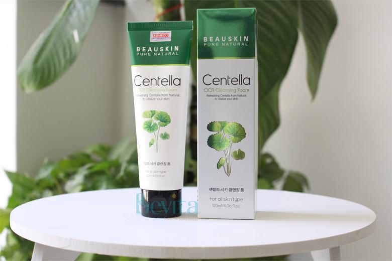 Sữa rửa mặt kháng khuẩn Beauskin Centella Cica Cleansing Foam Hàn Quốc