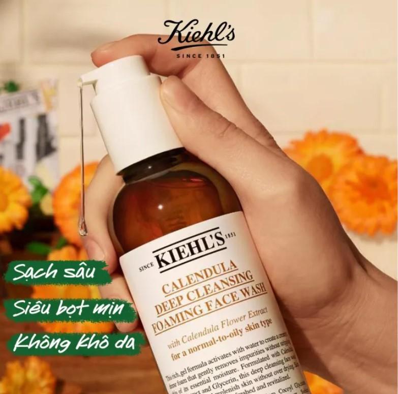 Sữa rửa mặt Kiehl's Calendula Deep Cleansing Foaming Face Wash