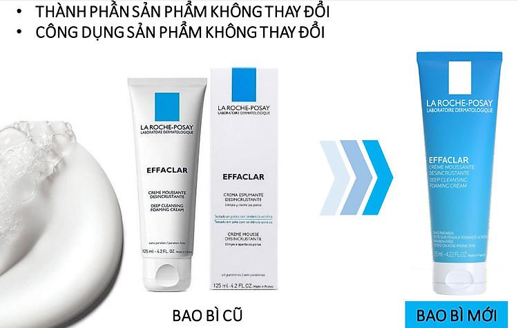 Sữa rửa mặt La Roche Posay Effaclar Deep Cleansing Foaming Cream