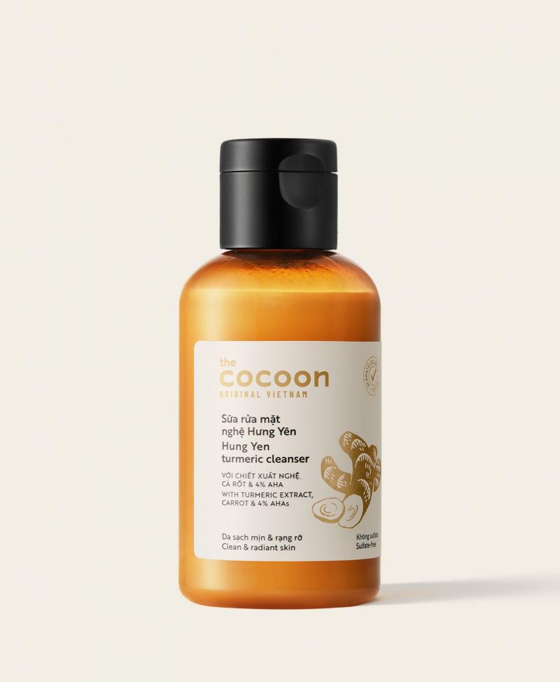 Sữa rửa mặt nghệ Hưng Yên cocoon 140ml
