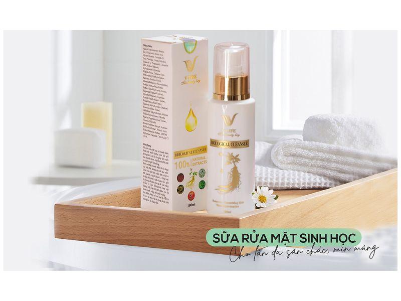 Sữa rửa mặt sinh học V Life