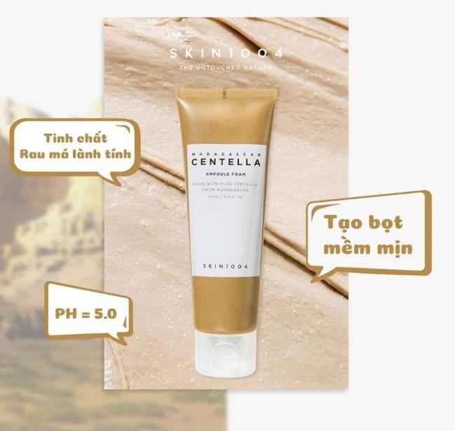 Sữa rửa mặt Skin1004 Madagascar Centella Ampoule Foam