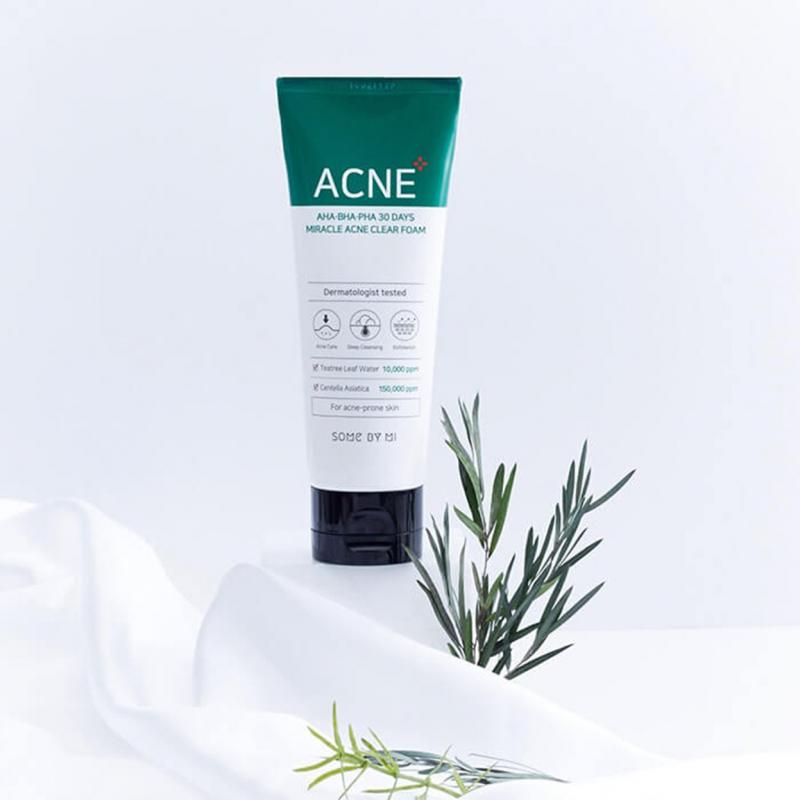 Sữa rửa mặt Some By Mi AHA-BHA-PHA 30 Days Miracle Acne Clear Foam