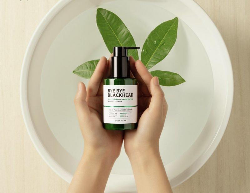 Sữa rửa mặt Some By Mi Bye Bye Blackhead 30 Days Miracle Green Tea Tox Bubble Cleanser