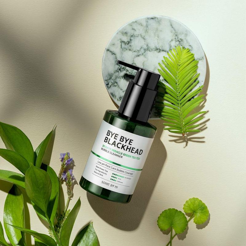 Sữa rửa mặt Some By Mi Bye Bye Blackhead 30 Days Miracle Green Tea Tox Bubble Cleanser