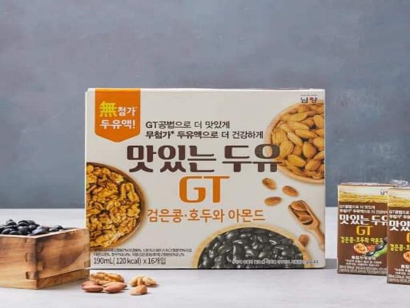 Sữa hạt óc chó hạnh nhân đậu đen Hàn Quốc