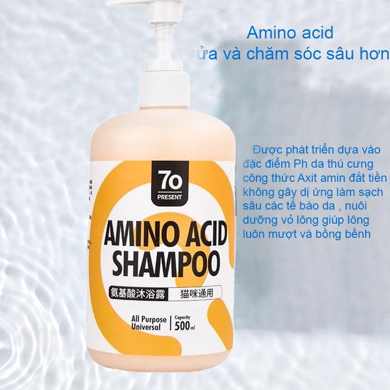 Sữa tắm cho mèo Hipipet Amino Acid Shampoo