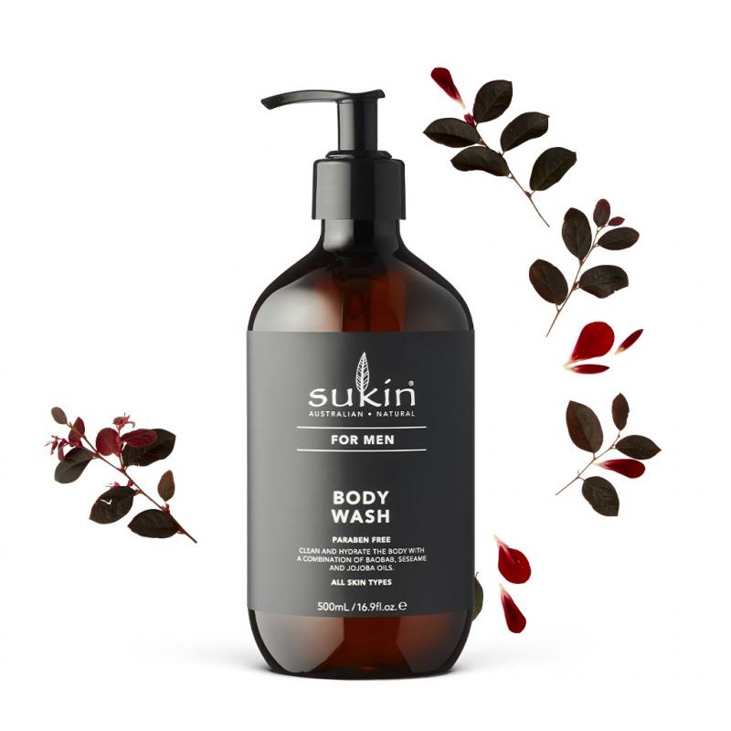 Sữa tắm dành cho nam Sukin For Men Body Wash