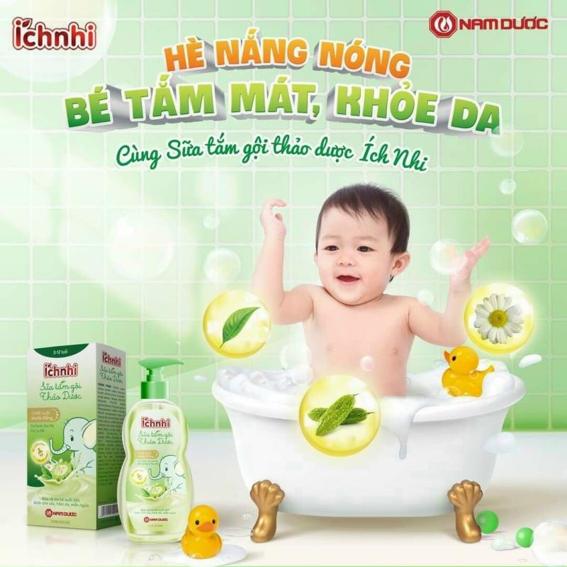 Sữa tắm gội thảo dược Ích Nhi