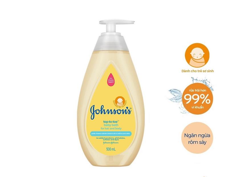 Sữa tắm gội toàn thân Johnson's Top-To-Toe