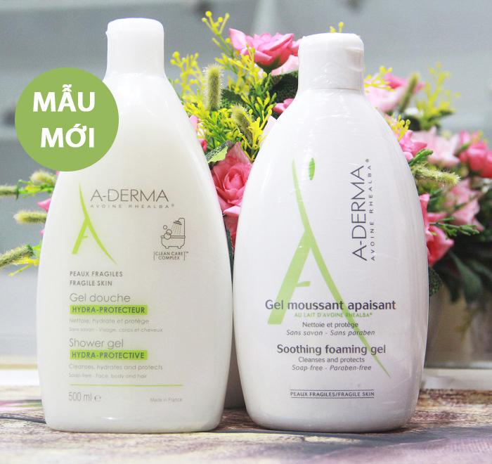 Sữa tắm trị mụn lưng A-Derma