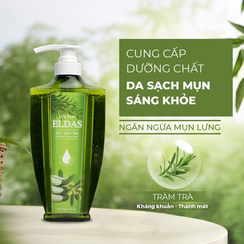 Sữa tắm mụn lưng Eldas