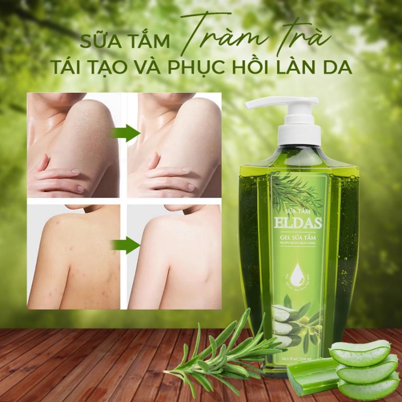 Sữa tắm mụn lưng Eldas