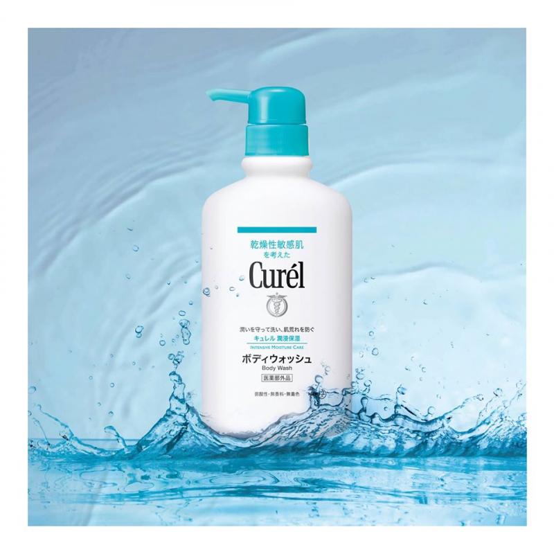 Sữa tắm toàn thân cấp ẩm chuyên sâu Curel Intensive Moisture Care Body Wash