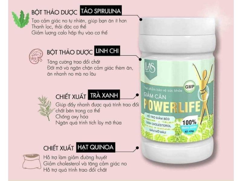 Sữa tảo giảm cân Powerlife