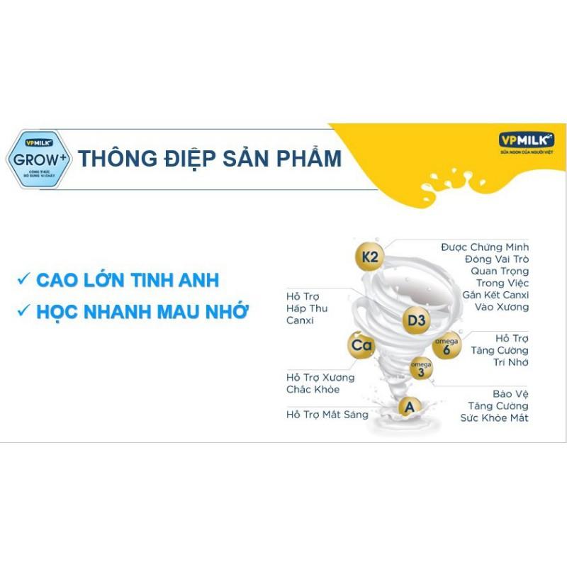 Sữa tiệt trùng VPMilk Grow+