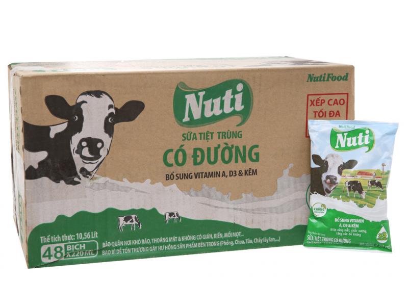 Sữa tươi Nuti 100%