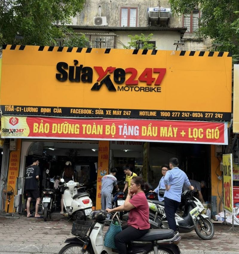 Sửa xe 247 – Lương Định Của