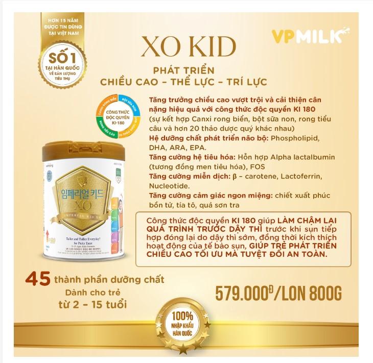 Sữa XO