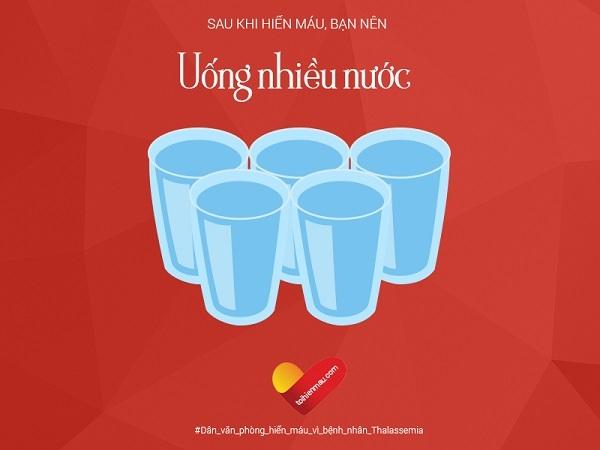 Sức khỏe sau lần hiến máu