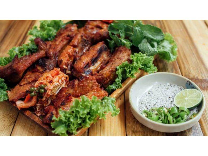 Sườn nướng cà phê