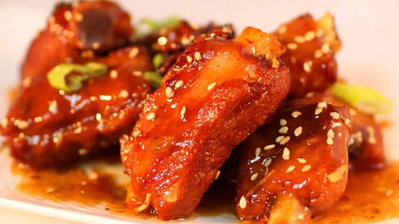 Sườn xào chua ngọt
