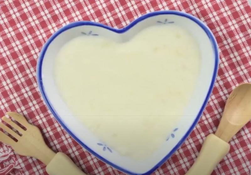 Súp bánh mỳ sữa (5 phút).