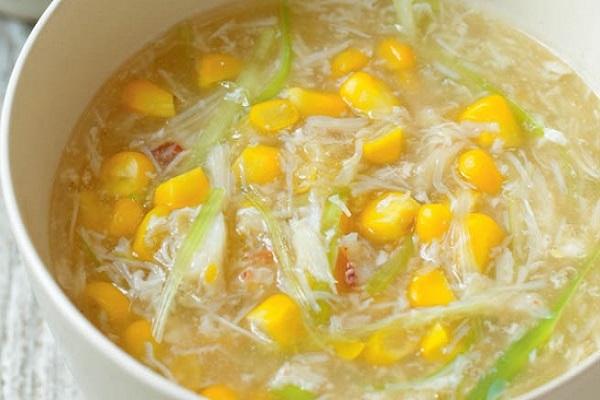 Súp ngô thịt gà