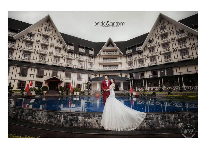 Ảnh cưới tại Swiss Belresort Đà Lạt